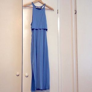 Double Zero Periwinkle Cut Out Dress